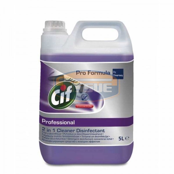 Cif Professional 2in1 Cleaner Disinfectant 5 L